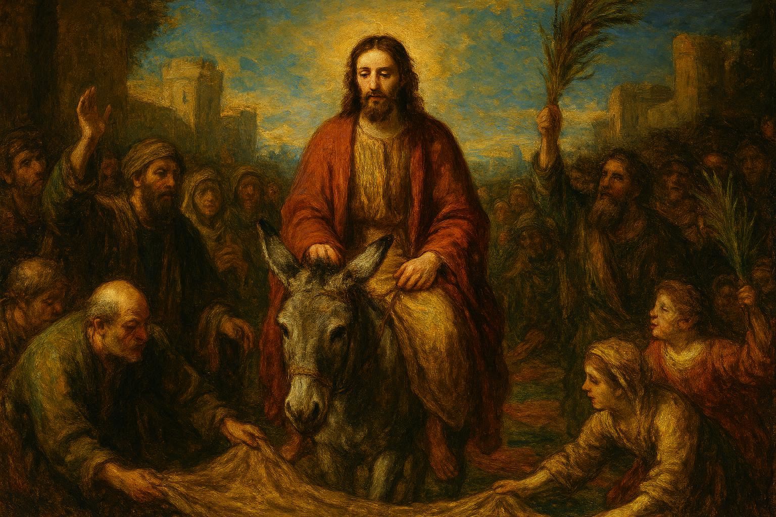 Oto Król twój przychodzi do ciebie łagodny – wprowadzenie do modlitwy opartej na Ewangelii z Niedzieli Palmowej – 29 marca 2026